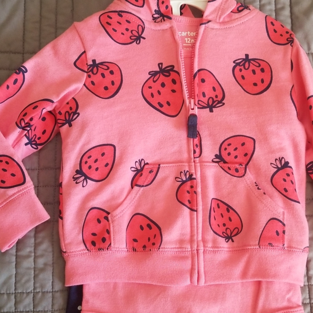 3 piece strawberry jacket set - Picture 3 of 3